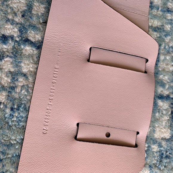 NWT Balenciaga Buckle Wide Double Leather Belt main image 7